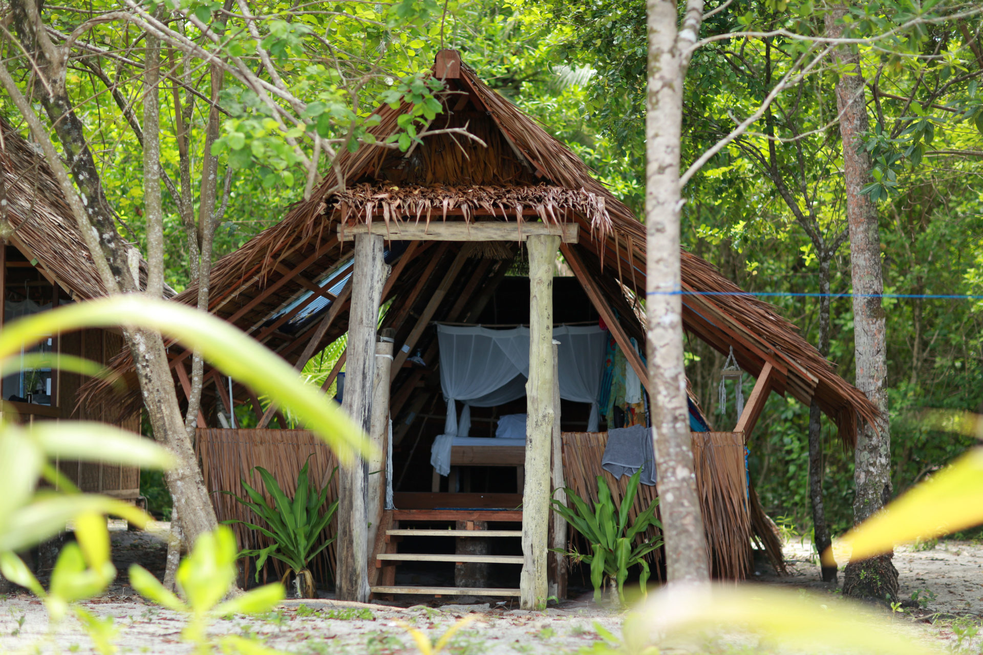 Pinang Island accomodation A frame bungalow